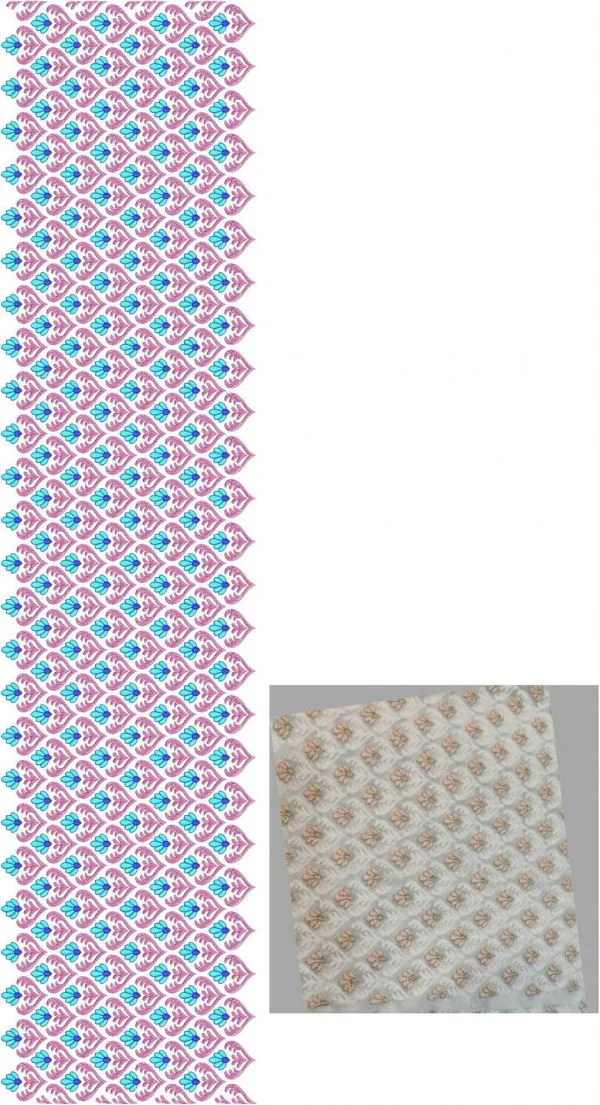 Allover Design 1154 - New Pattern Allover Garment Beautiful