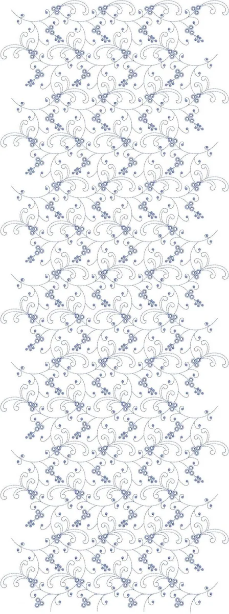 Allover Design 122 - Beautiful Jaal Concept Allover Garment