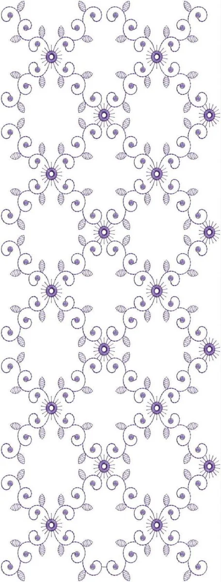Allover Design 706 - Fancy Allover Garment