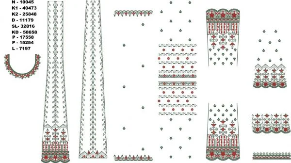 Anarkali Design 1165 - Beautiful Readymade Anarkali Suit