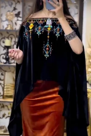 Three-Piece Design 12734 - Arabic Beautiful Woman Nick 99271