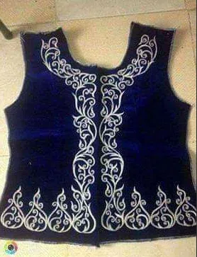 Three-Piece Design 13086 - Arabic Lady Dress 0001697 105893