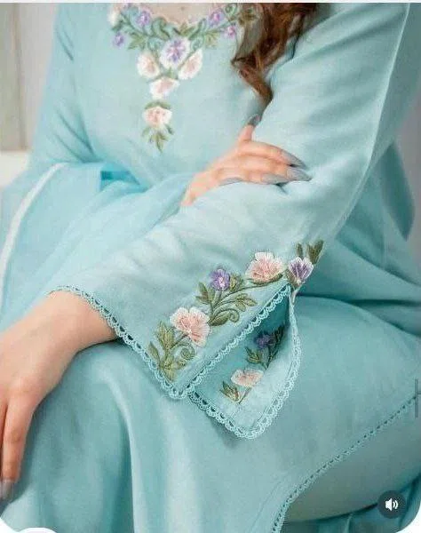 Three-Piece Design 13674 - Arabic Lady Dress (New) (Simple)10000 (17)Arabic L 116778