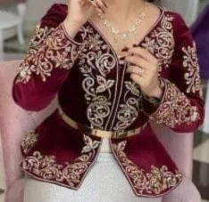 Three-Piece Design 16799 - Arabic Ladies Maxi Long Dress (0425) 91636
