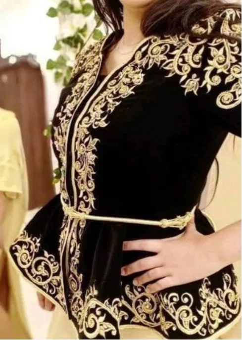Three-Piece Design 16810 - Arabic Ladies Maxi Long Dress (0438) 91648