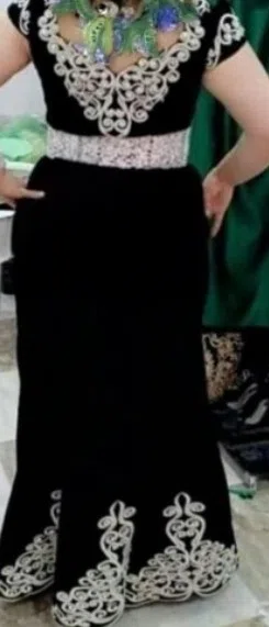 Three-Piece Design 17348 - Arabic Ladies Maxi Long Dress (597) 91814