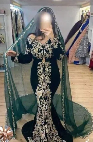 Three-Piece Design 18060 - Arabic Ladies Maxi Long Dress2000 (16) 111410