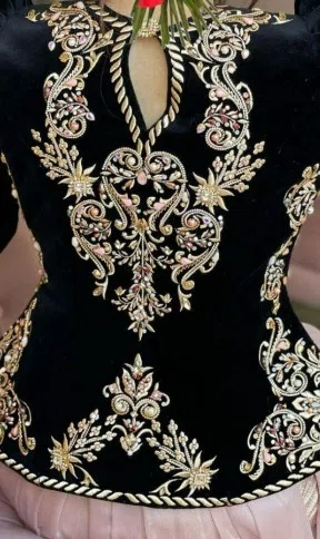Three-Piece Design 18655 - Maxi Long Dress For Arabic Ladies (3) 108287