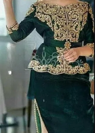 Three-Piece Design 18804 - New Ladies Arabic Maxi Long Dress100 (26) 110137