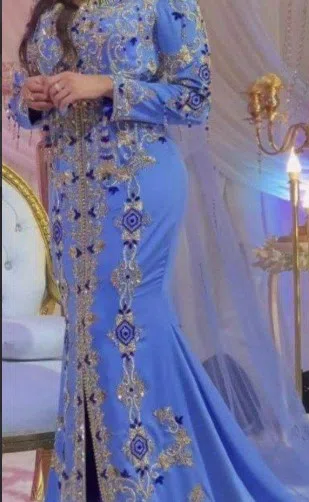 Three-Piece Design 18819 - New Ladies Arabic Maxi Long Dress(1000 (10) 109462