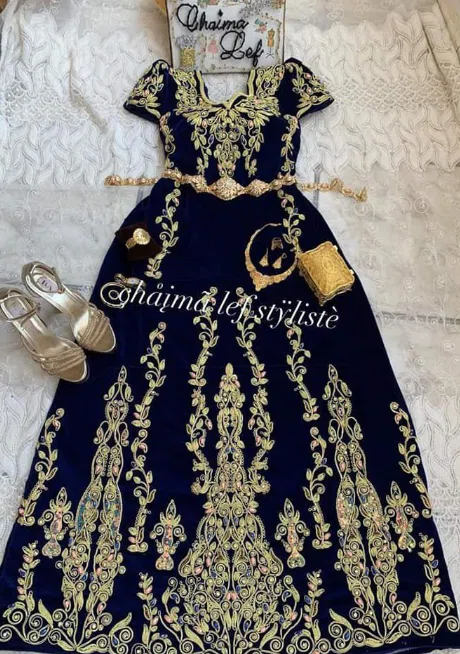 Three-Piece Design 19152 - Arabic Full Dress (15) 101726