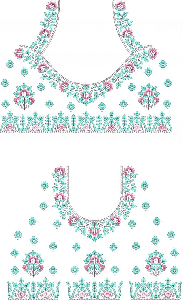 Blouse Design 1954 - Beautiful Blouse Choli