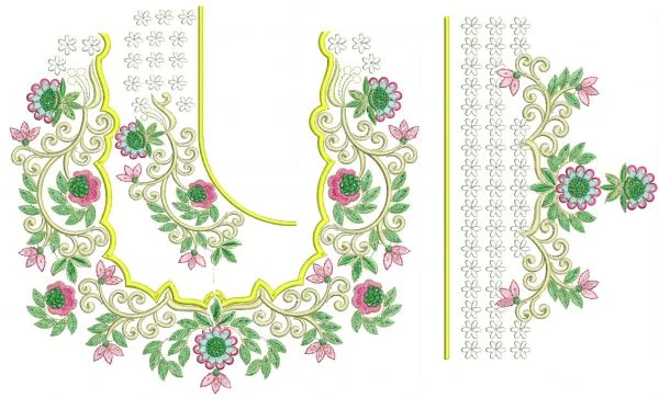 Blouse Design 196 - Indian Splitted Blouse