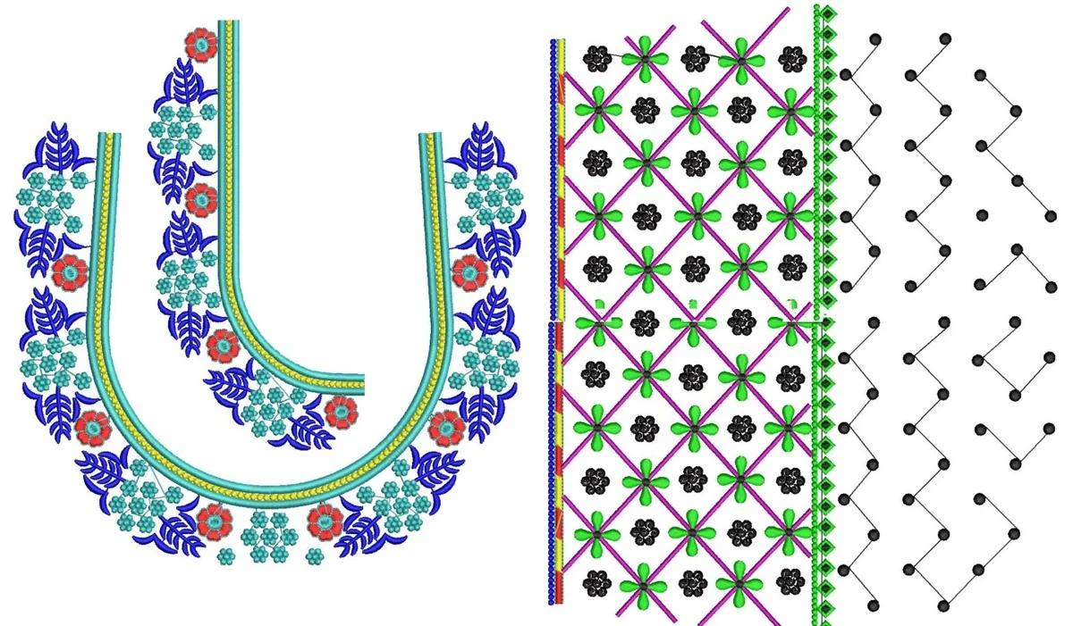 Blouse Design 366 - Indian Splitted Blouse