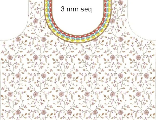 Blouse Design 685 - 3 Mm Seq Blouse Choli