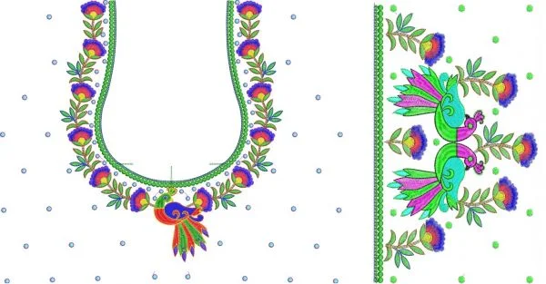 Blouse Design 798 - Indian Splitted Blouse