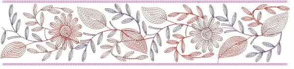 Borders Design 2011 - Design 331013 Unique Lace Border