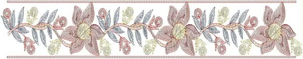 Borders Design 2012 - Design 331015 Unique Lace Border