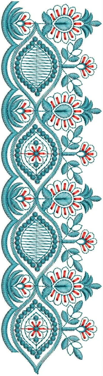 Borders Design 2255 - Design 342755 Cut Work Lace Border
