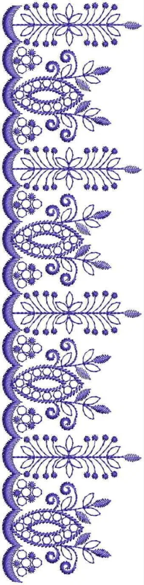 Borders Design 2829 - Cut Work Lace Border