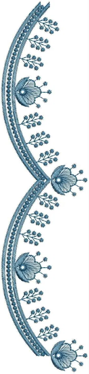 Borders Design 3022 - Cut Work Lace Border