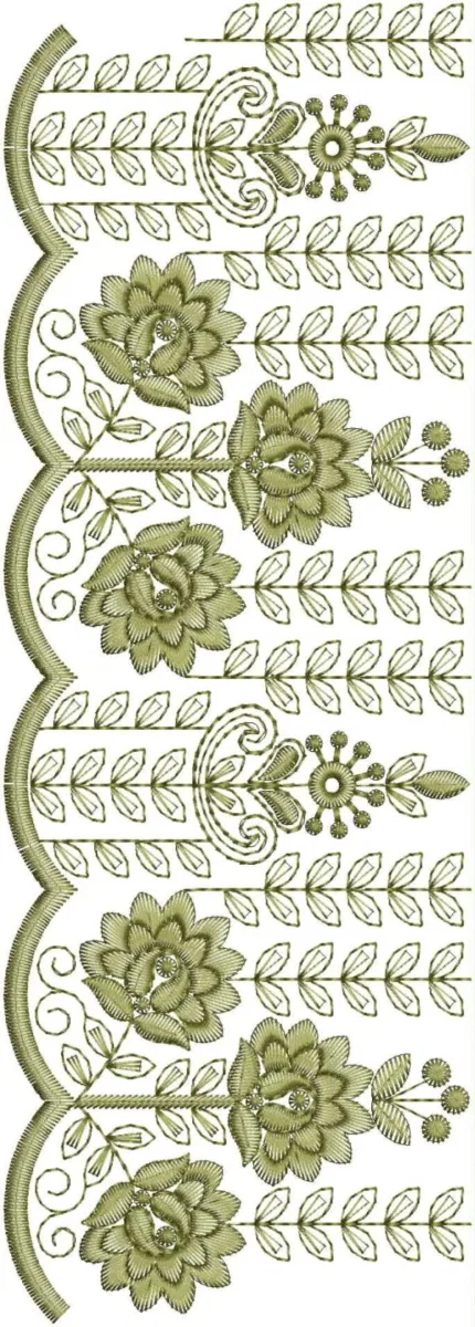 Borders Design 3289 - Cut Work Lace Border