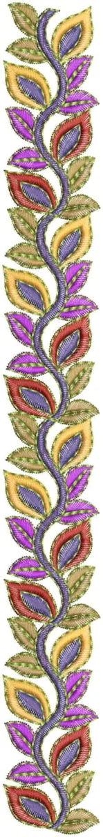 Borders Design 3293 - Fancy Flowers Well Border
