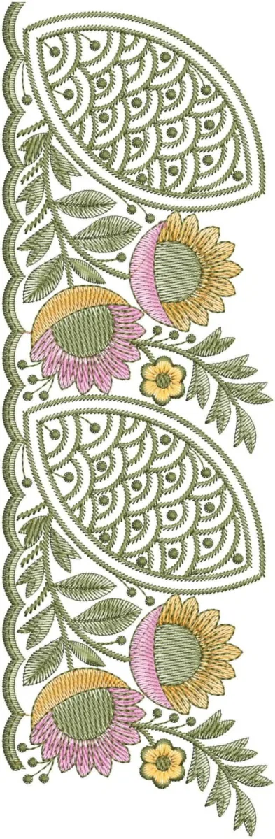 Borders Design 3792 - Cut Work Lace Border