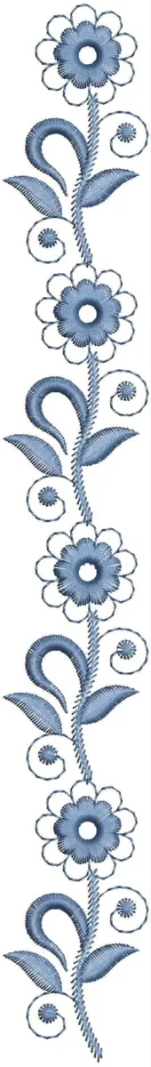 Borders Design 4094 - Flowers Well Border