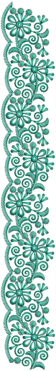 Borders Design 4154 - Cut Work Border Lace Border