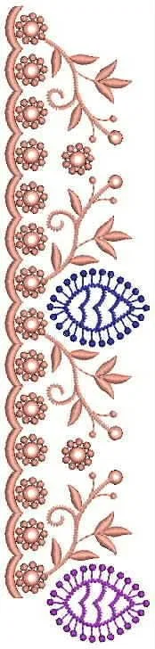 Borders Design 4768 - Cut Work Lace Border