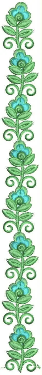 Borders Design 4943 - Flowers Well Border