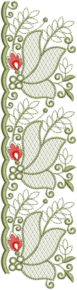 Borders Design 5102 - Cut Work Lace Border