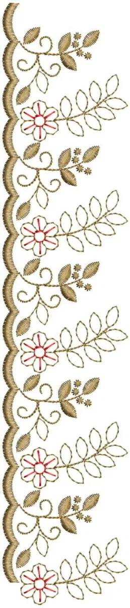 Borders Design 5571 - Cut Work Lace Border