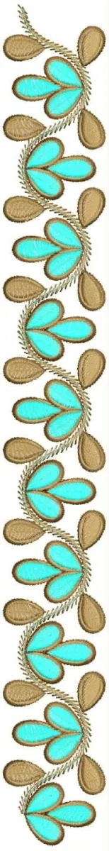 Borders Design 6364 - Flowers Well Border