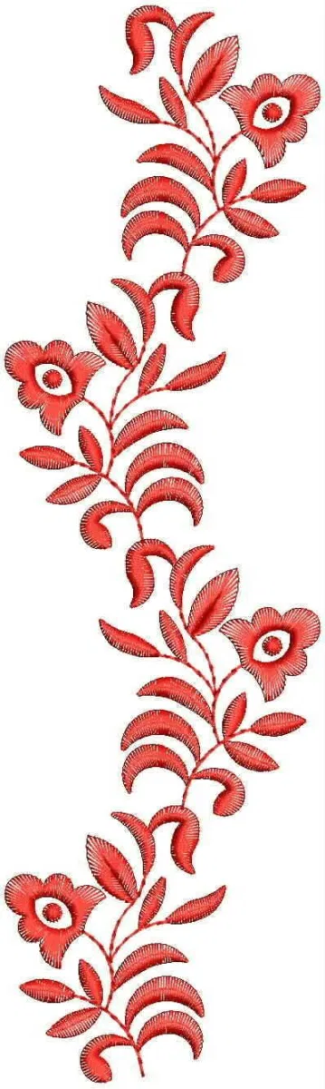 Borders Design 6483 - Flowers Well Border