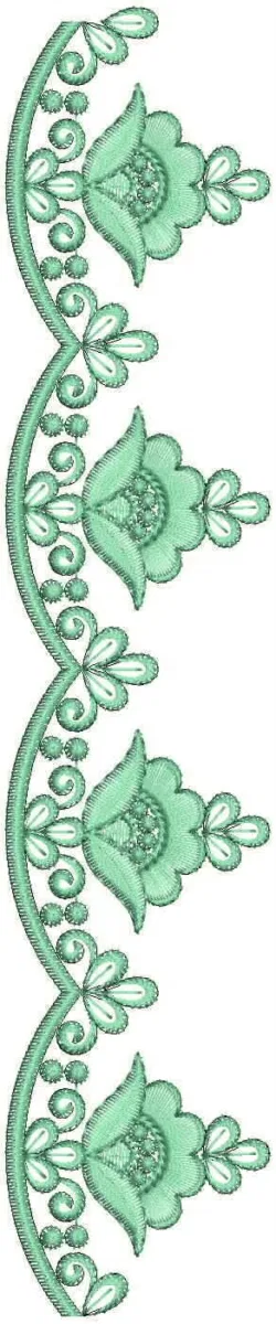 Borders Design 6789 - Cut Work Lace Border