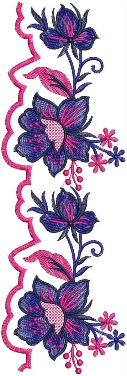 Borders Design 6935 - Cut Work Lace Border