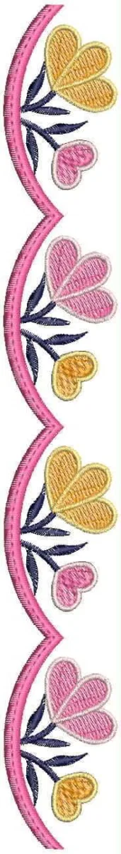 Borders Design 7274 - Cut Work Lace Border