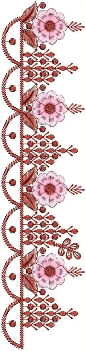 Borders Design 7828 - Cut Work Lace Border