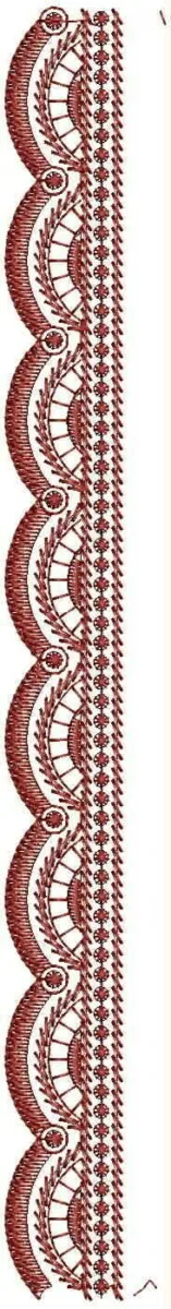 Borders Design 8236 - Cut Work Lace Border