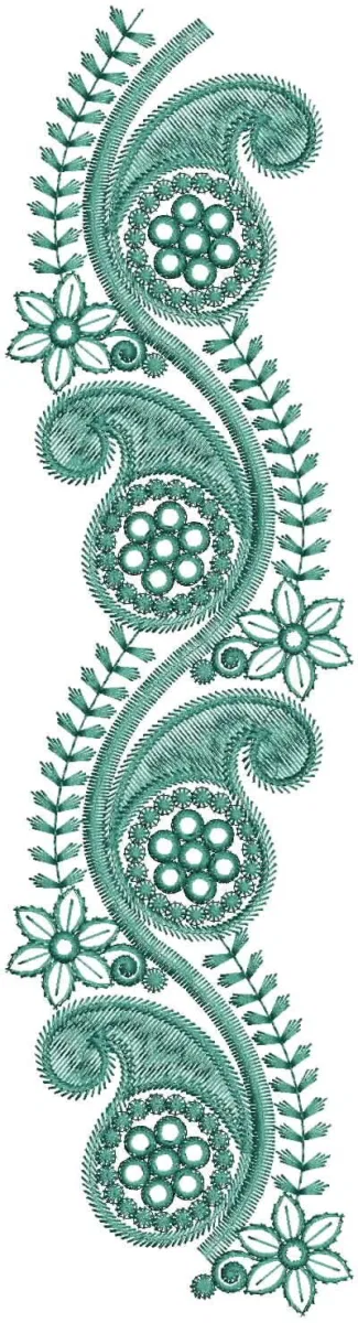 Borders Design 8563 - Flowers Well Border