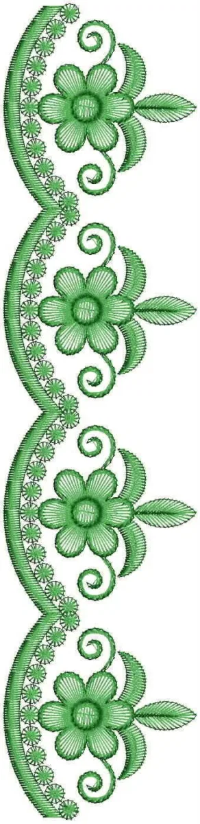Borders Design 9155 - Cut Work Lace Border