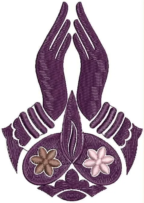 Butta Design 2056 - Distinctive Applique Figure Concept Butta