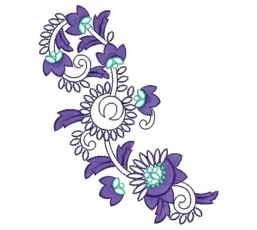 Butta Design 4614 - Fashionable Flowers Butta