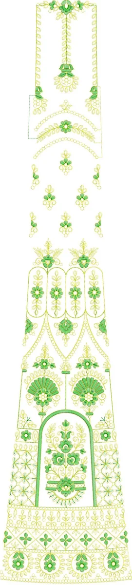 Lehenga Design 2734 - Unique Lehengha Kali