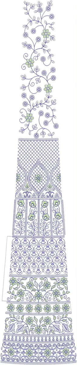 Lehenga Design 2900 - Awesome Lehengha Kali