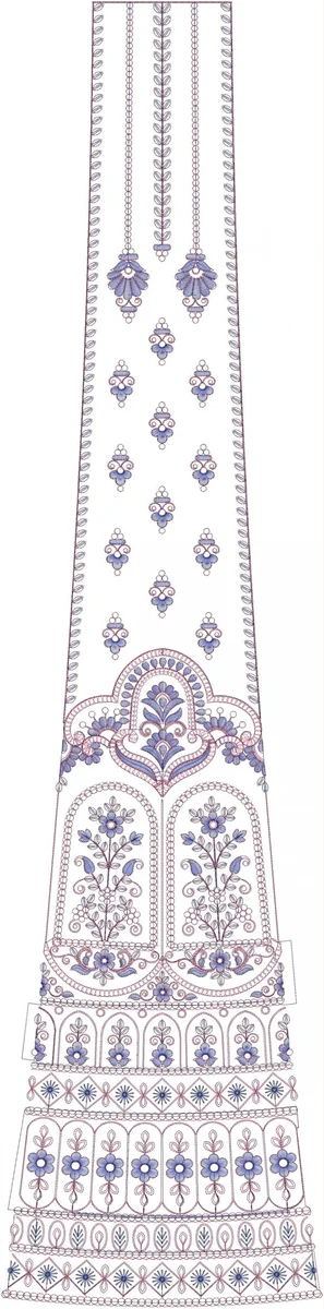 Lehenga Design 3792 - Low Range Concept Lehengha Kali