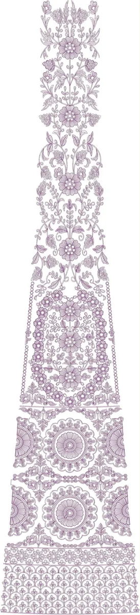 Lehenga Design 4796 - Unique Lehengha Kali