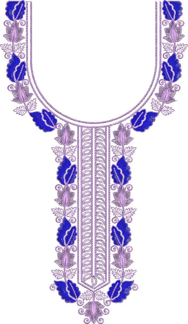 Neck Design 229 - Beautiful Neck & Gala